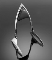 Opěrka Highway Hawk ARCH pro motocykly YAMAHA XV1600A Wild Star a XV1600 Road Star, chrom (sada)